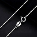 "Stellar Bar" Modernist Chain – 925 Sterling Silver