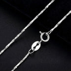"Stellar Bar" Modernist Chain – 925 Sterling Silver