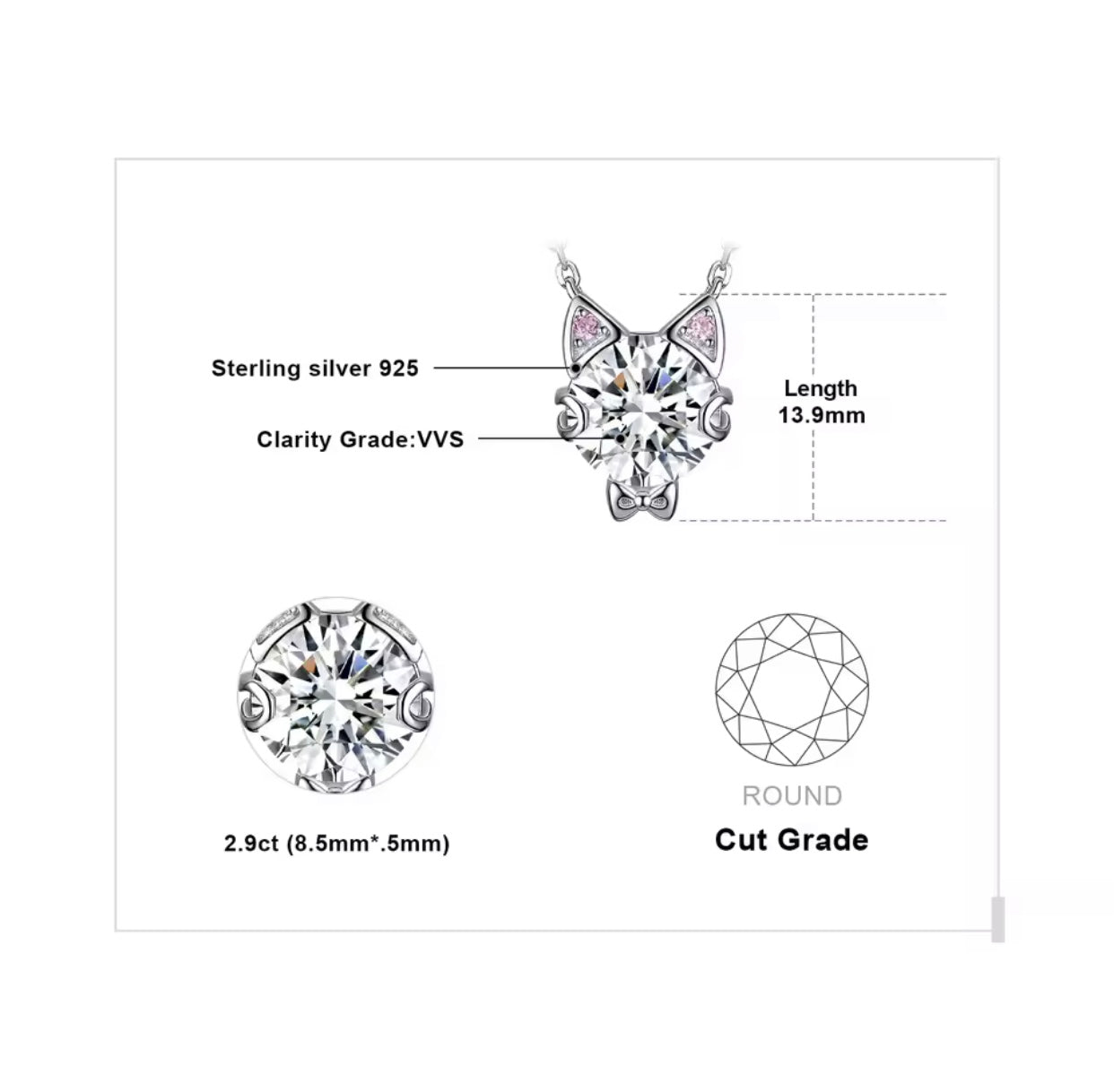 Stellar Cat Necklace