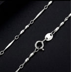 "Italian Braid" Sparkle Chain – 925 Sterling Silver