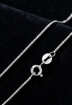 "Essential Link" Minimalist Chain – 925 Sterling Silver