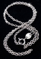 "Venetian Glow" Box Chain – 925 Sterling Silver