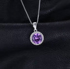 "Imperial Gala" Alexandrite Pendant – 925 Sterling Silver