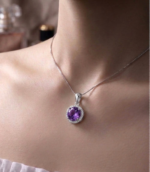 "Imperial Gala" Alexandrite Pendant – 925 Sterling Silver