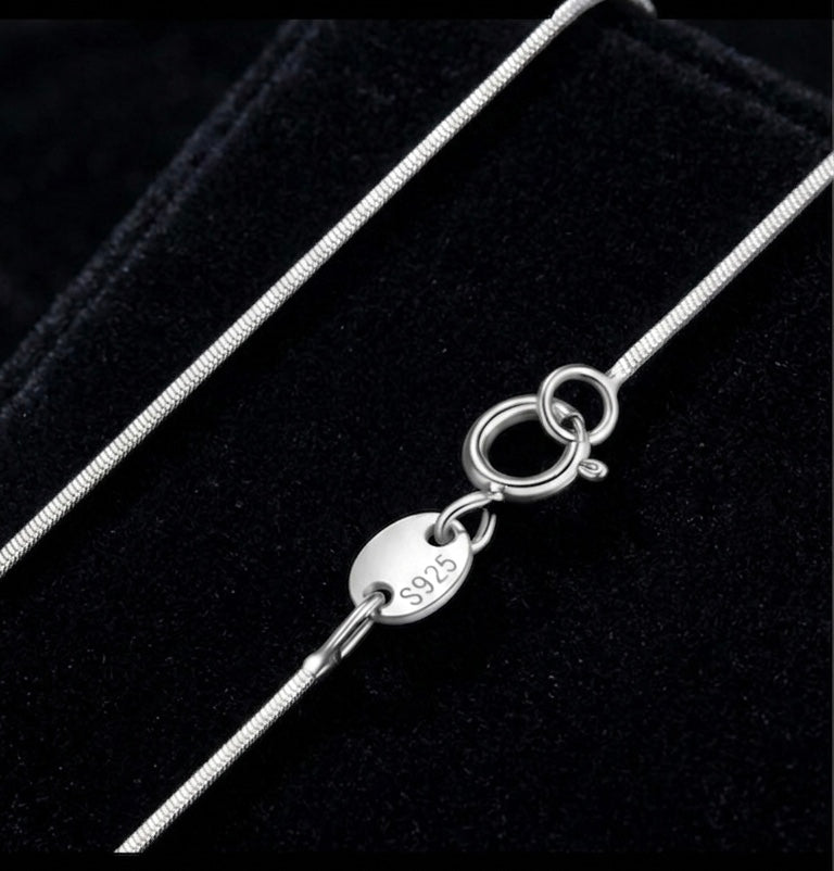"Liquid Silver" Snake Chain – 925 Sterling Silver